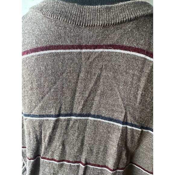Banana Republic Men’s Striped Merino Wool Sweater – Classic Crewneck - Picture 2 of 8